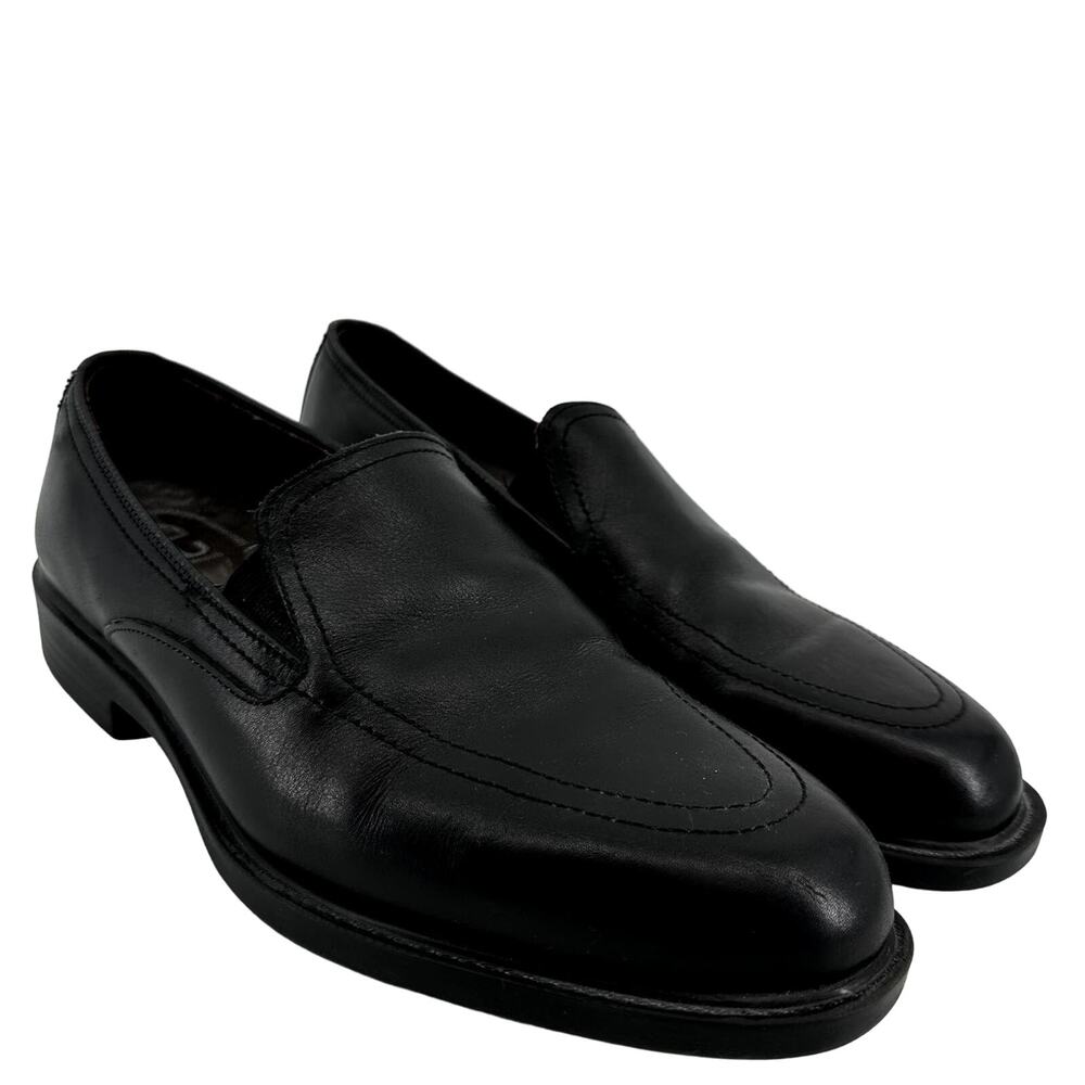 Allen Edmonds Ann Arbor Penny Loafers Almond Toe Slip On Leather Formal Black 9
